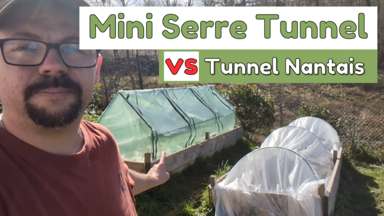 CULTIVER tôt en saison SANS SERRE, TUNNELS de jardin